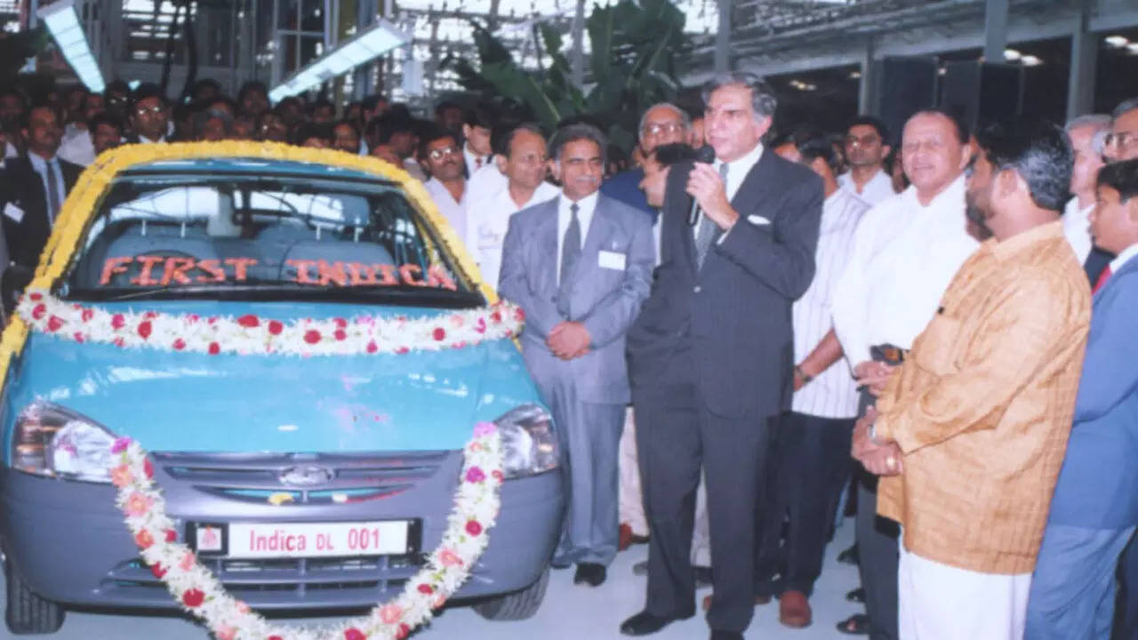 Ratan Tata Revisits How Tata Indica's Launch Marked Birth Of India’s ...