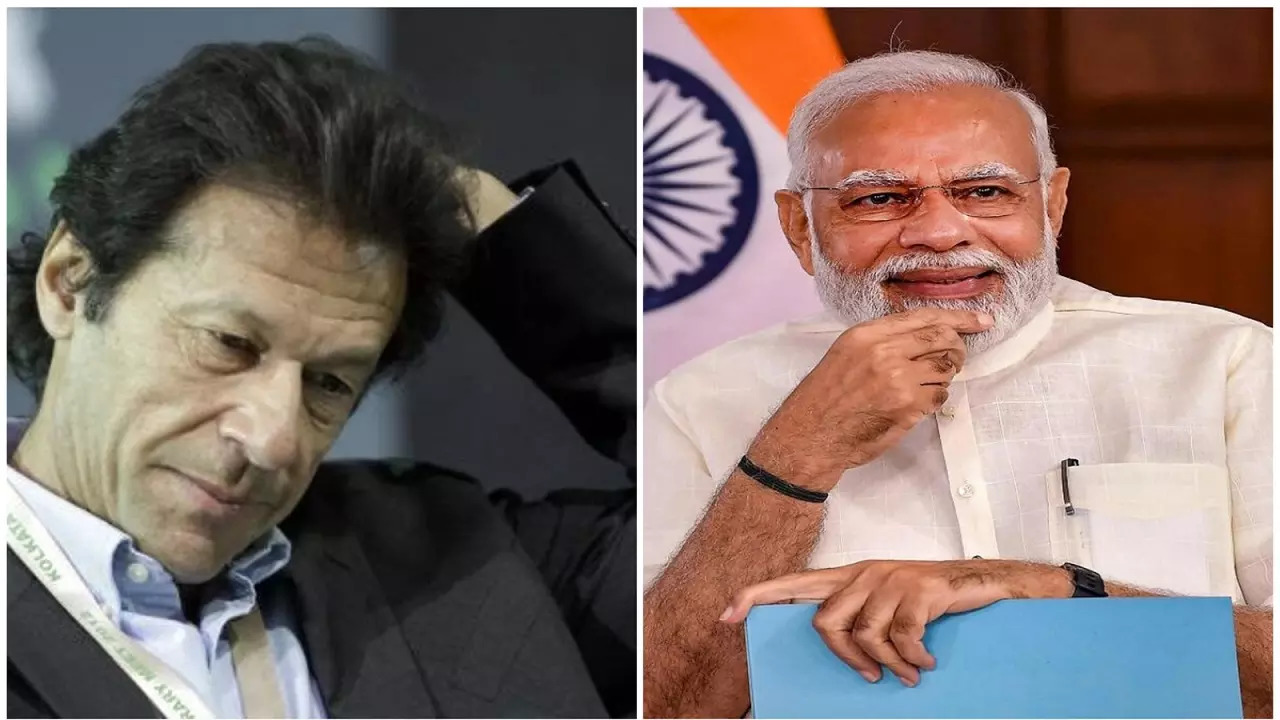 Imran Khan's party old PM Modi clip