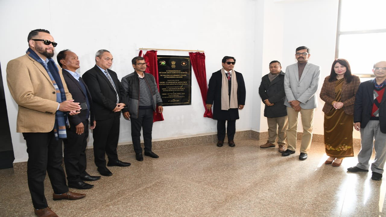 Meghalaya CM inaugurates state's first govt engineering college