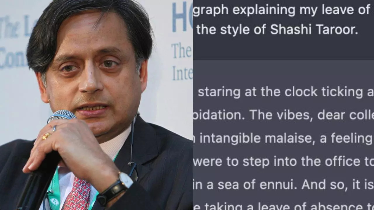 Chatgpt-shashi-tharoor-style-leave-application