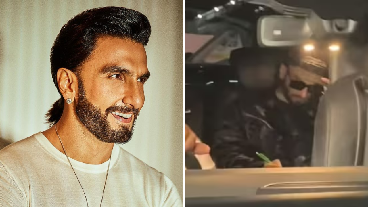 Ranveer Singh Trolled For Trying To Act Serious By Reading And Writing At The Sight Of Paps