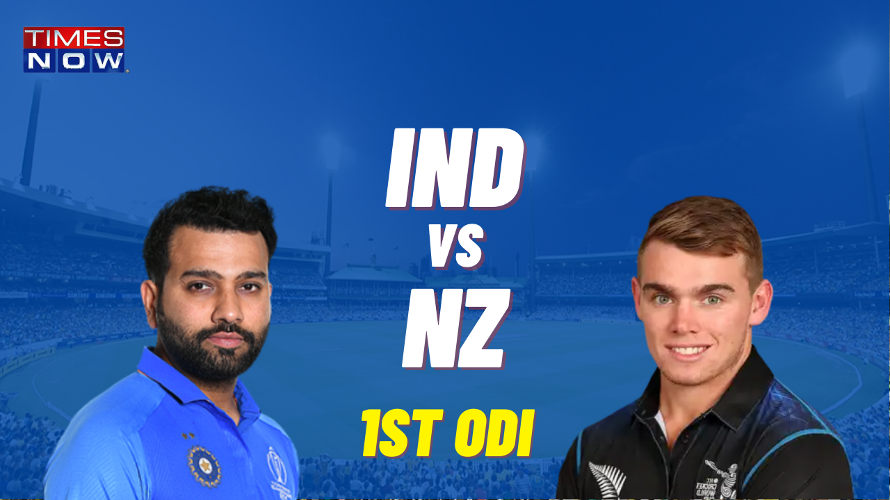 IND vs NZ 1st ODI Live Score Streaming FREE How to watch India vs New Zealand Playing 11 Cricket Match Live Online Technology and Science News, Times Now