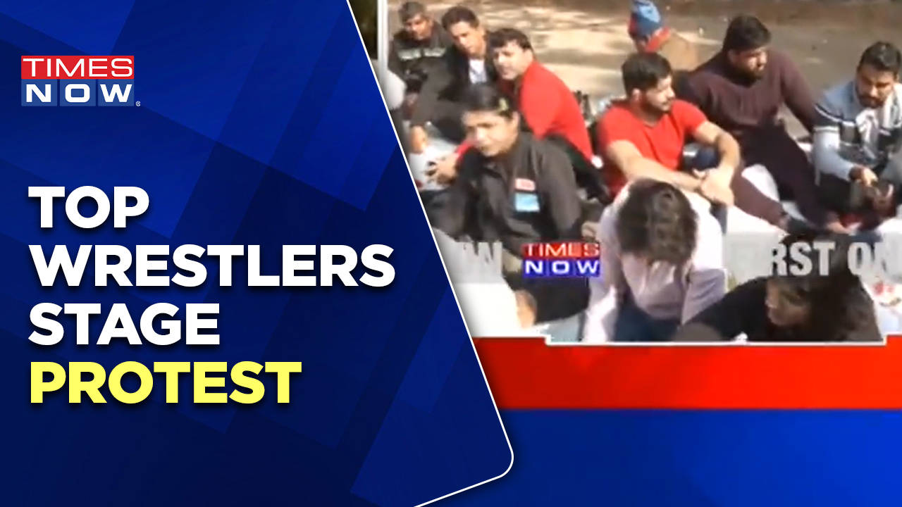 Wrestling Federation Of India Reaches Jantar Mantar To Address Concerns ...