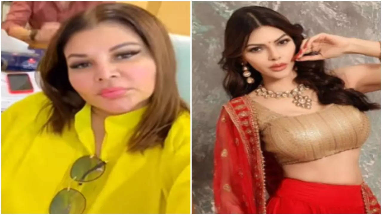 Rakhi Sawant and Sherlyn Chopra