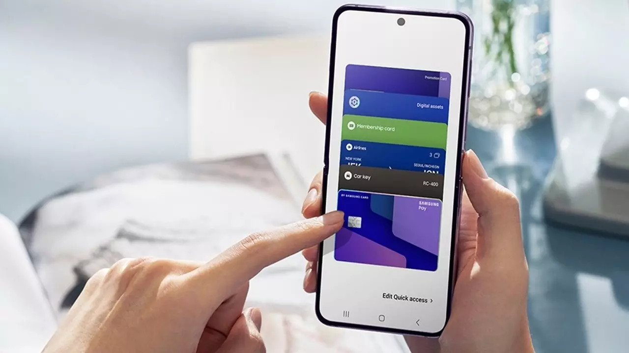 Samsung Wallet helps secure your bank card details, personal documents and more