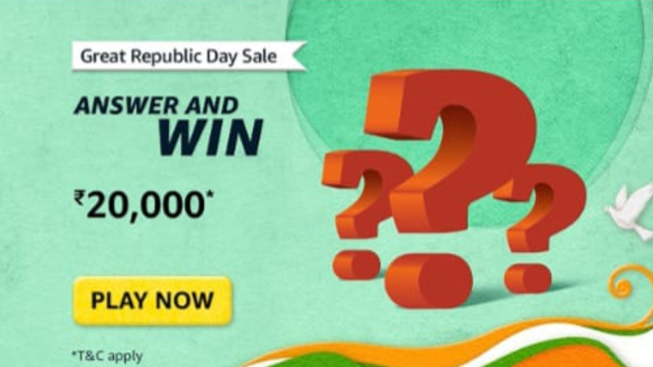 Republic Day Amazon quiz answers