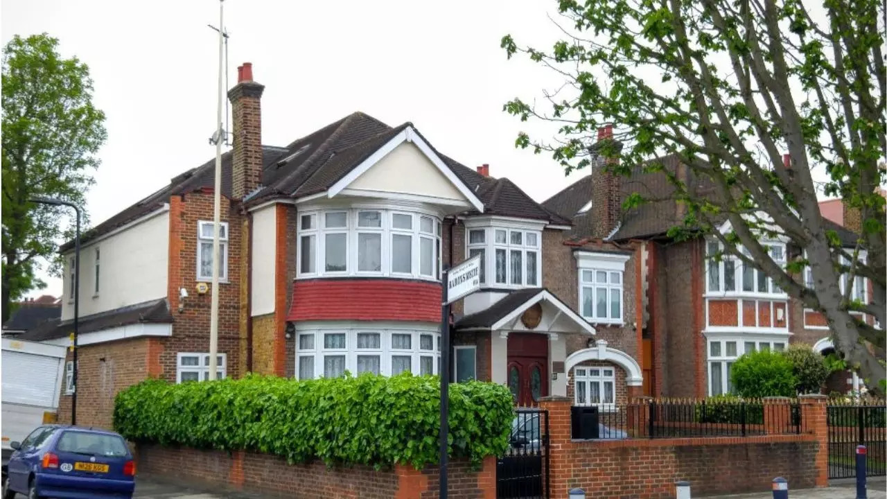 North Korean embassy in London