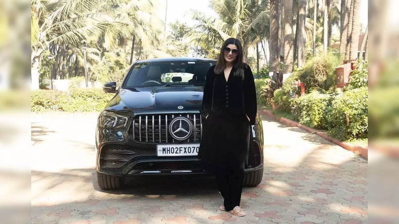 Sushmita Sen takes delivery of a brand new Mercedes AMG GLE 53. Source: Instagram