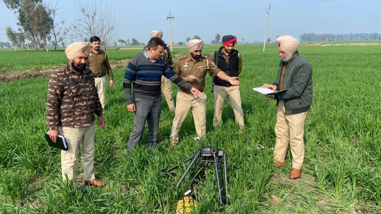 Drone shot down in Amritsar