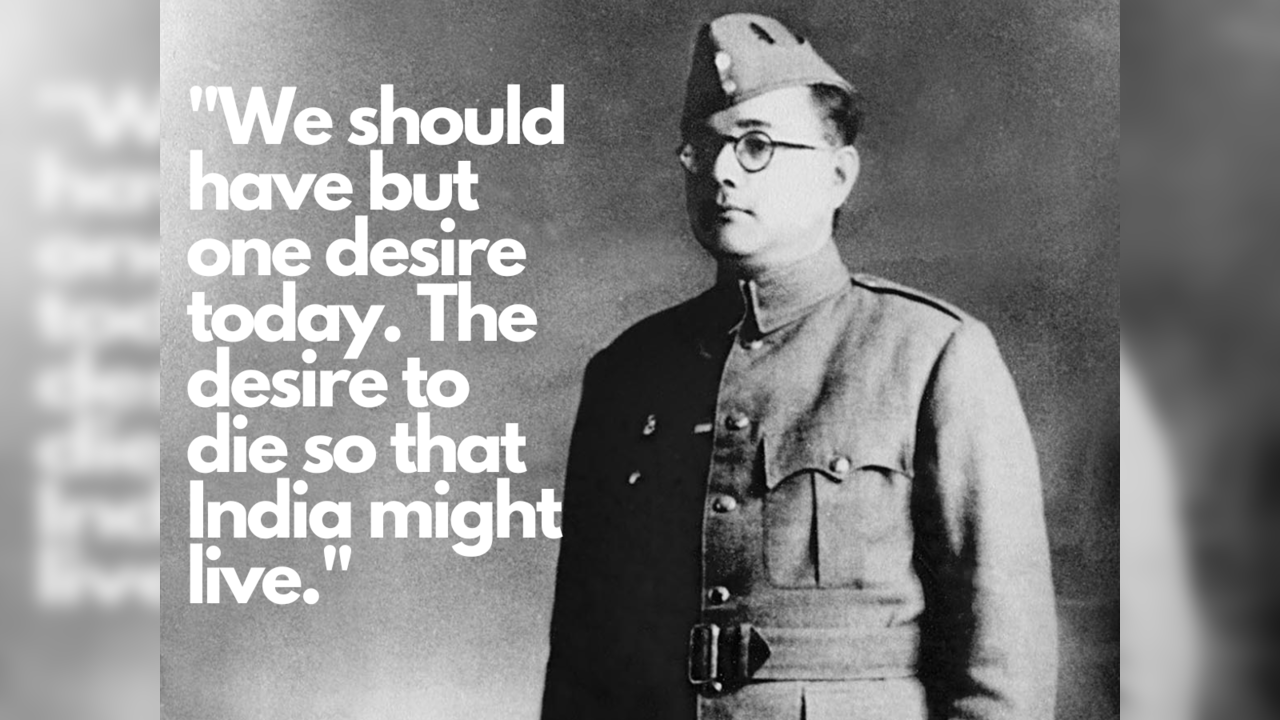 ​Subhash Chandra Bose Jayanti 2023