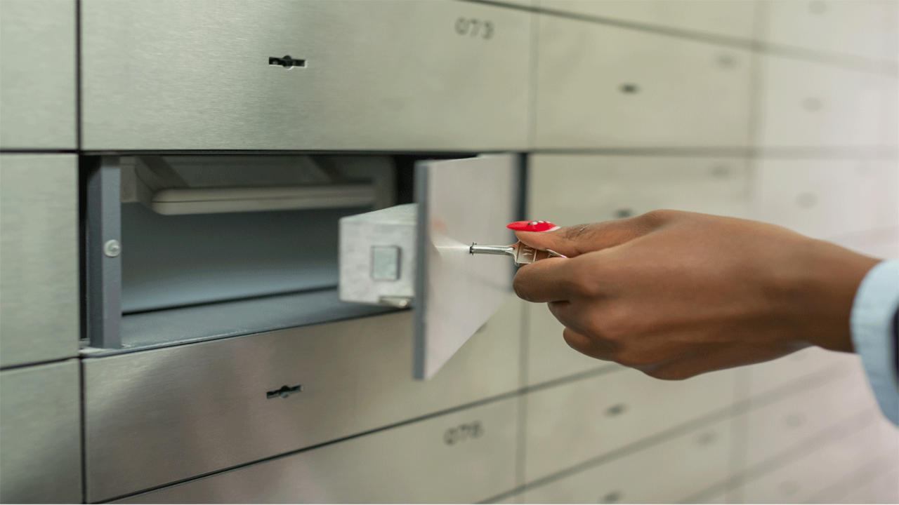 Bank locker