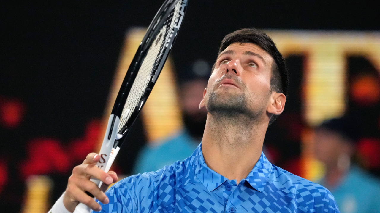 Novak Djokovic Aus Open 2023 AP