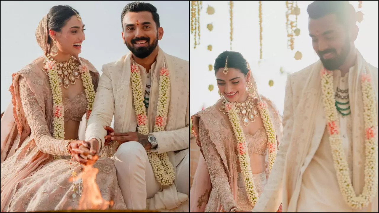 Athiya Shetty, KL Rahul wedding pics