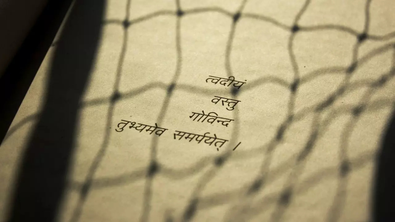 Sanskrit language