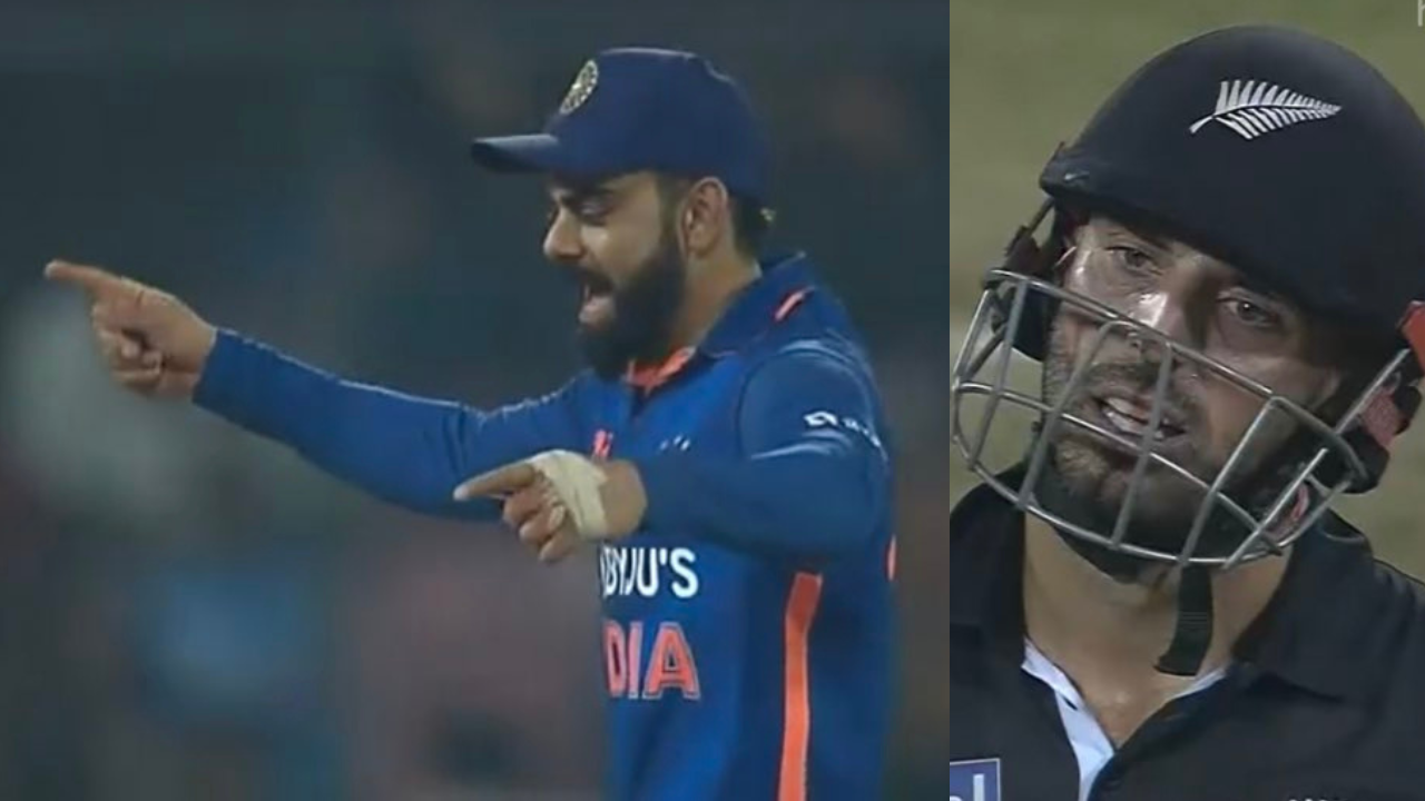 Virat Kohli, Daryl Mitchell