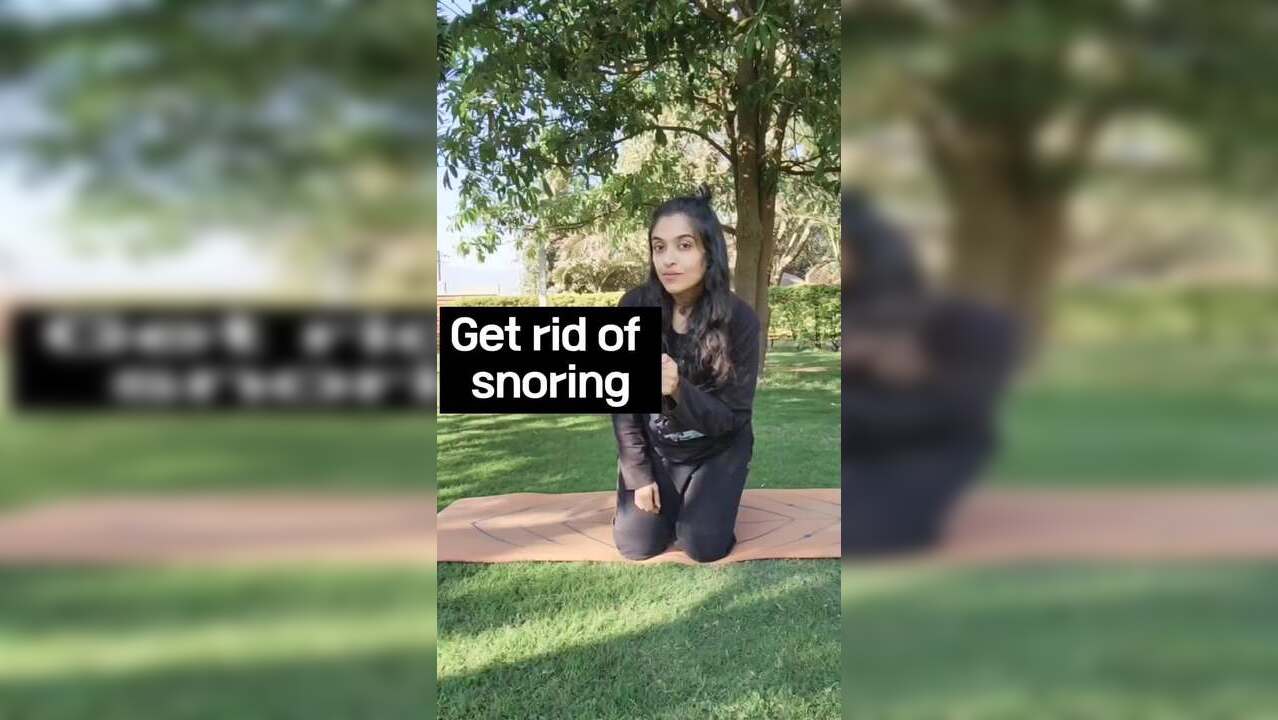 Yoga Tips to reduce Snoring