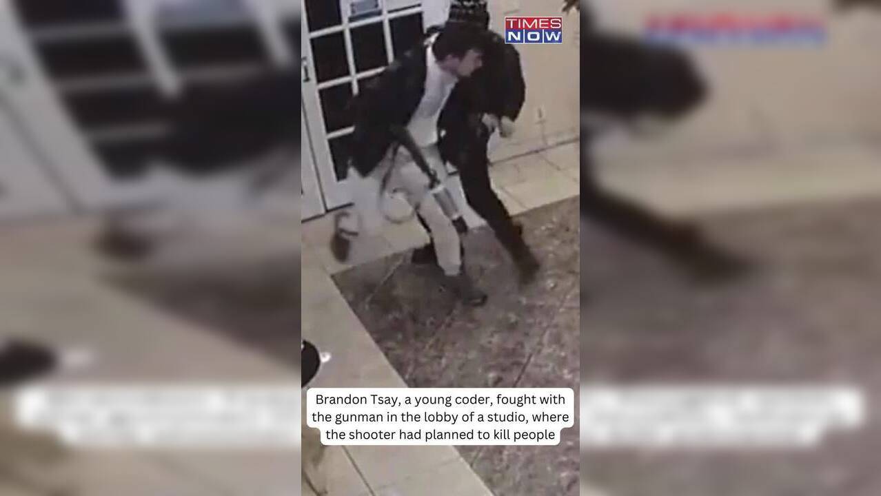 A Young Coder Wrestled Gun From A Mass Shooter In California | Times Now