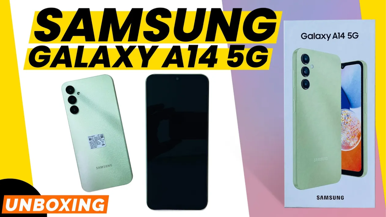 Samsung Galaxy A14 5G Unboxing