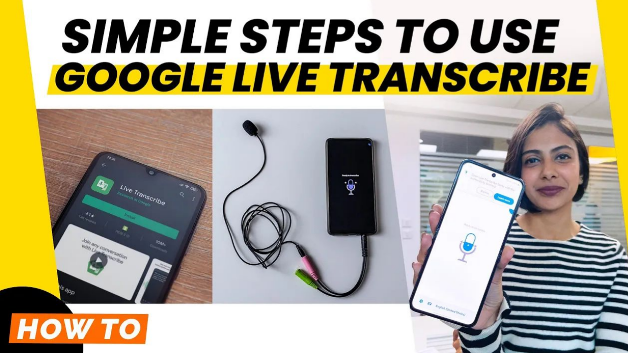 How to Use Live Transcribe and Sound Notification App Gadget Times