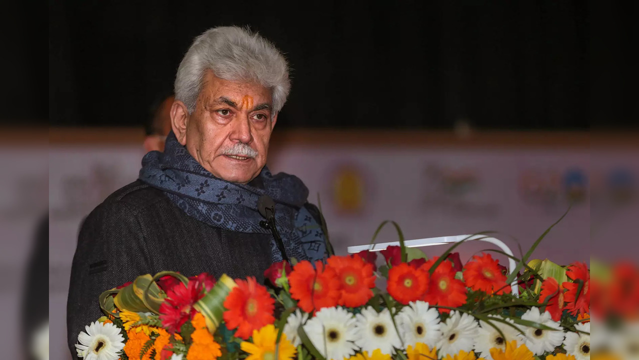 Jammu & Kashmir Lt Governer Manoj Sinha