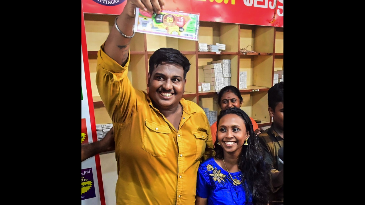 Anoop Kerala lottery winner