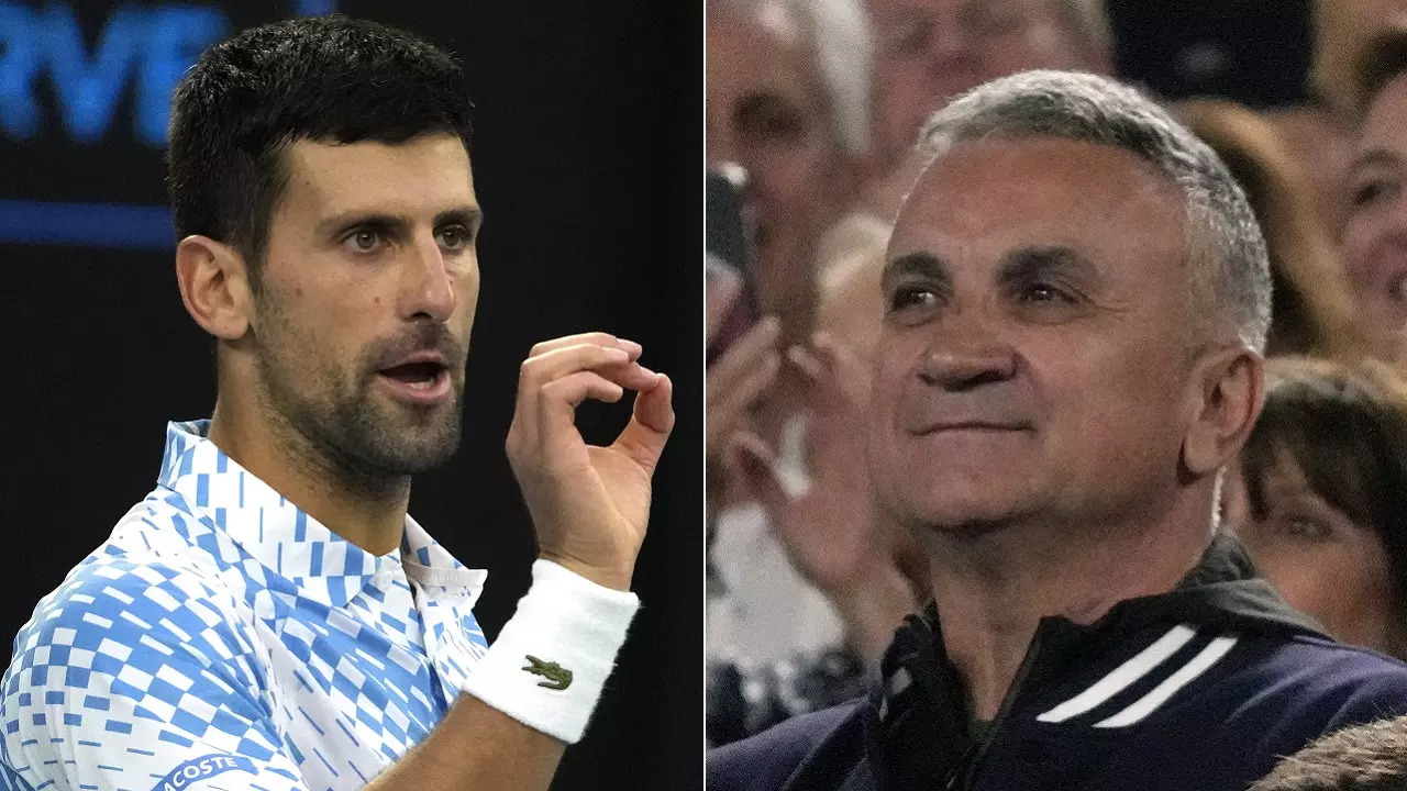 Novak Djokovic father Srdjan Djokovic