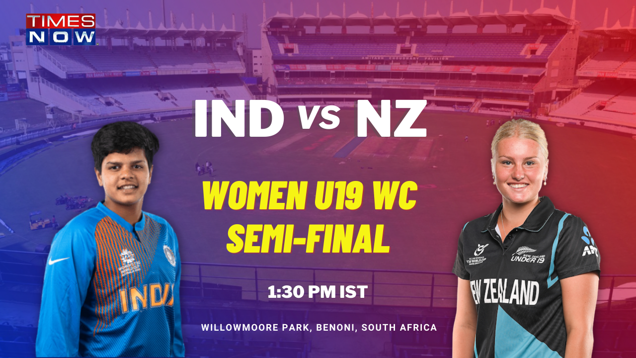 IND vs NZ Women U19 World Cup Semifinal