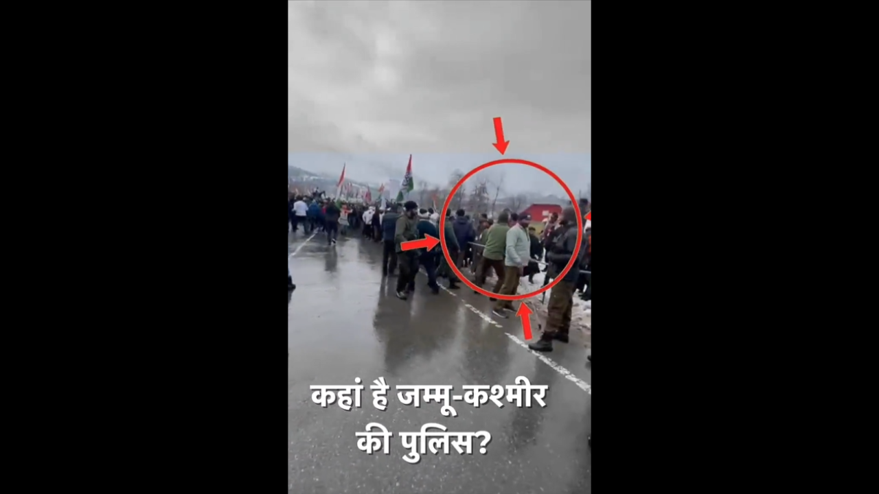 timesnownews.com - Times Now Digital - Rahul Gandhi's Bharat Jodo Yatra: 'No security lapse, organisers did not inform about large gathering' - J&K Police