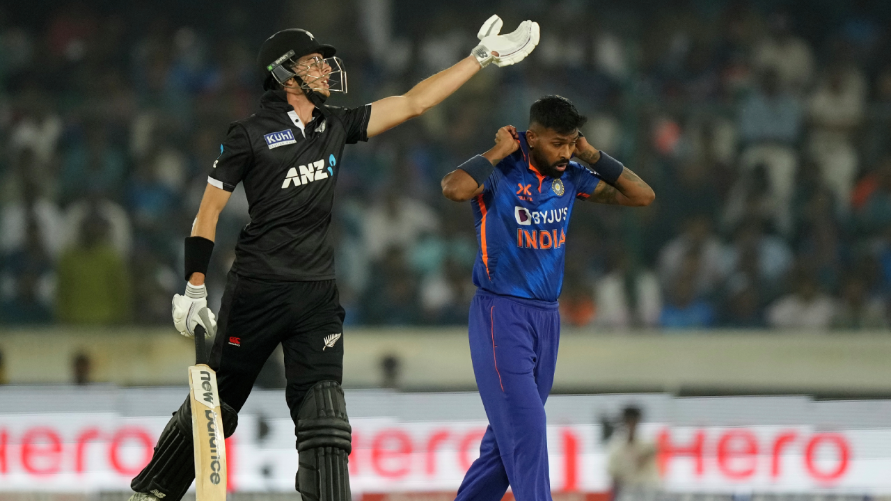 IND vs NZ 1st T20I Highlights Washington Sundars valiant fifty not enough as New Zealand clinch comfortable 21-run win