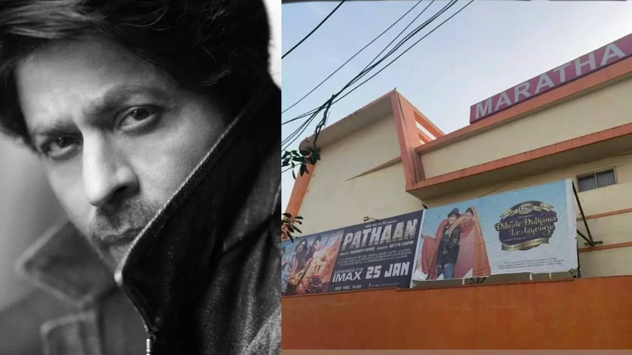 Shah Rukh Khan films creating waves in Maratha Mandir