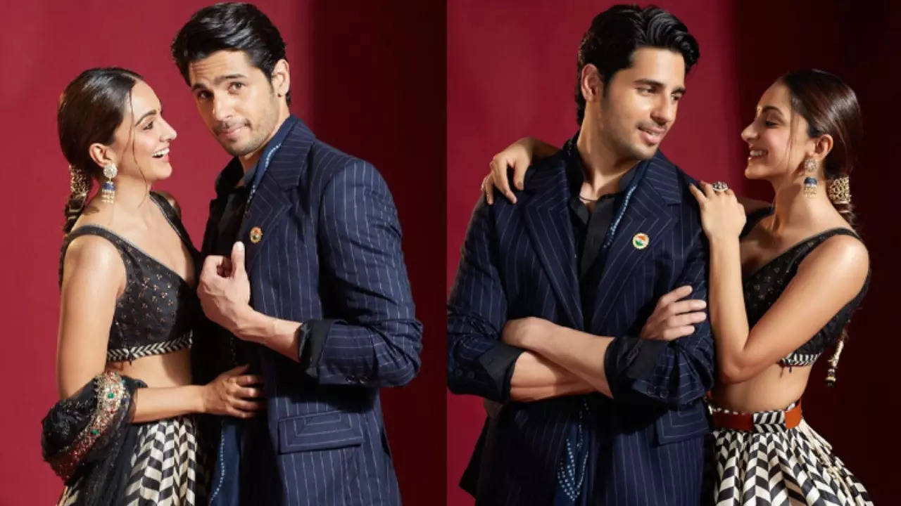 Sidharth Malhotra can't stop blushing as paps ask him 'shaadi kab hai?' amid wedding rumours with Kiara Advani. Watch