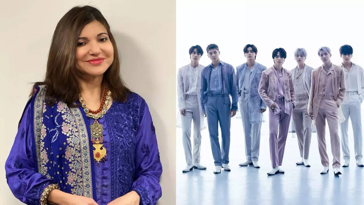 Alka Yagnik beats BTS