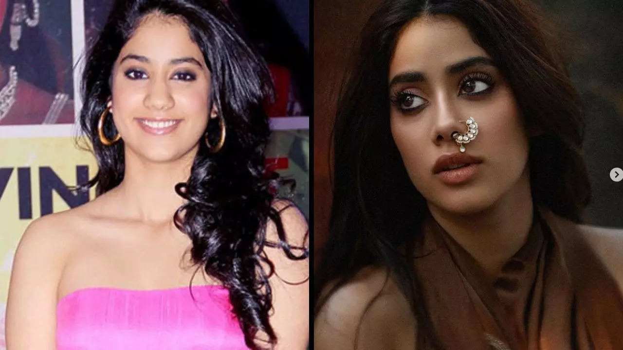 Janhvi Kapoor's recent photoshoot rekindled rumours of the 25-year-old actor undergoing plastic surgeries | Courtesy: @janhvikapoor/Instagram