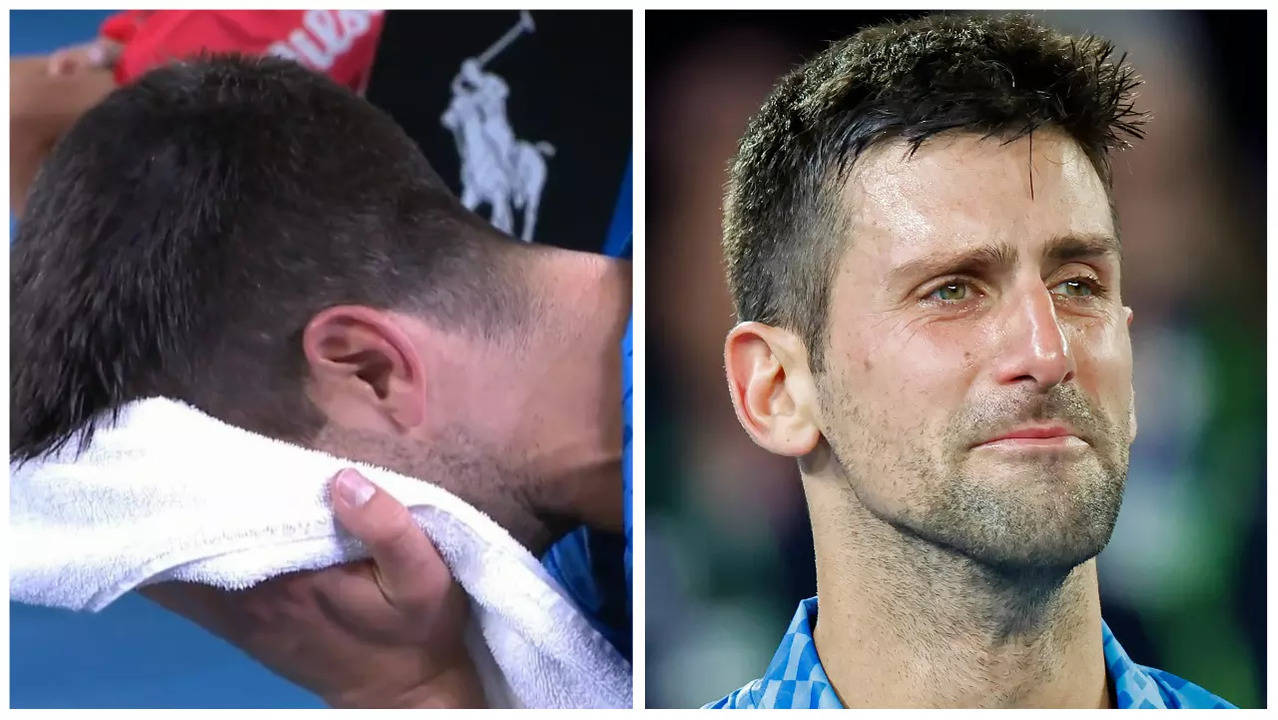Watch Novak Djokovic breaks down in tears after winning historic 10th Australian Open crown Tennis News, Times Now