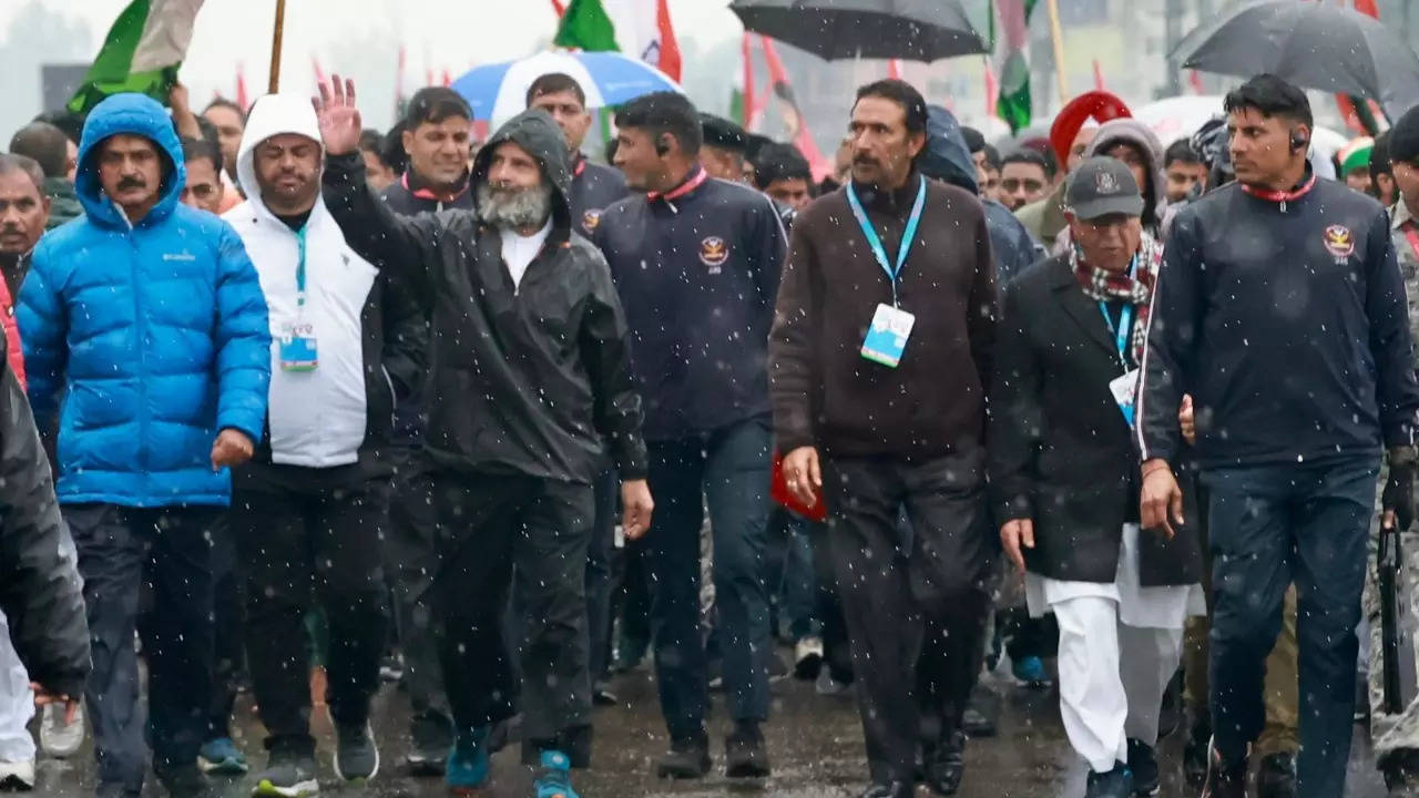 Rahul Gandhi in Jammu and Kashmir