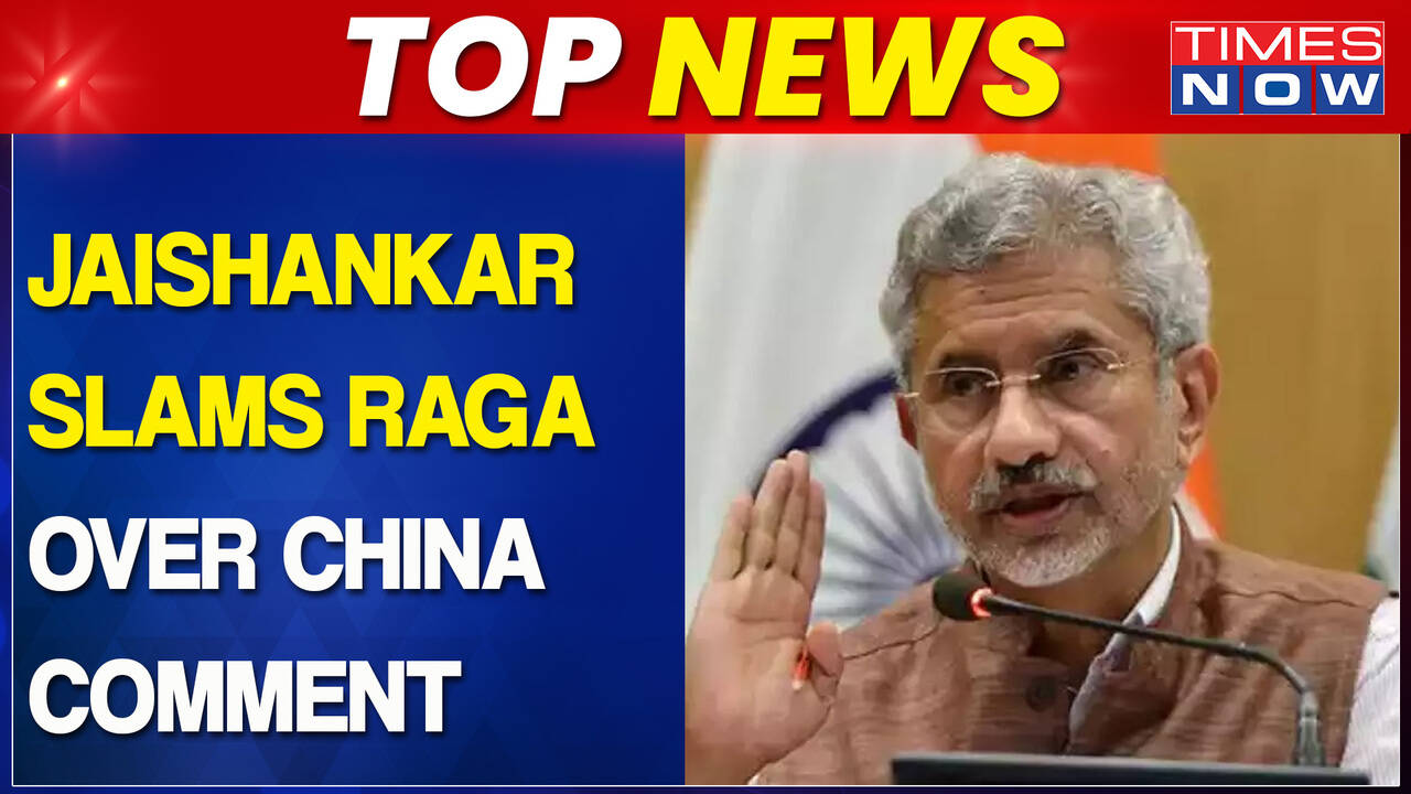 Rahul Gandhi Says Indian Land 'Lost To China' S. Jaishankar Makes