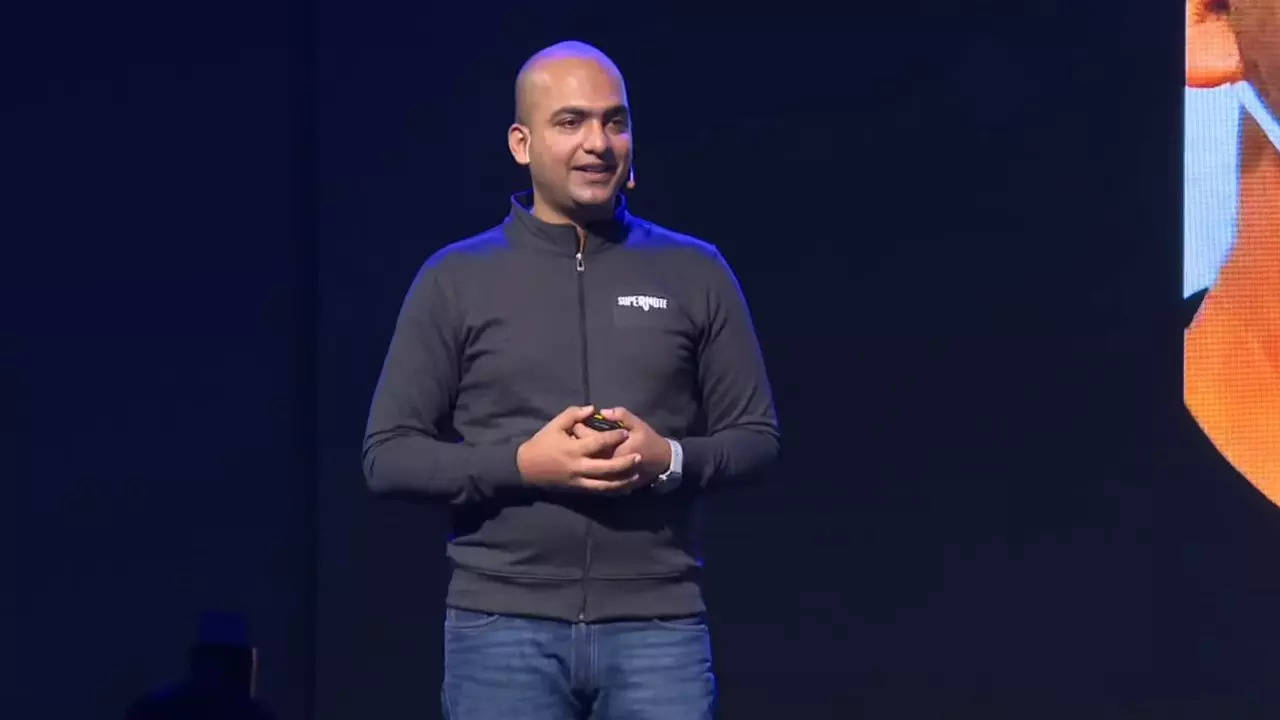 Manu Kumar Jain made an appearence at the recent Redmi Note 12 series launch in India