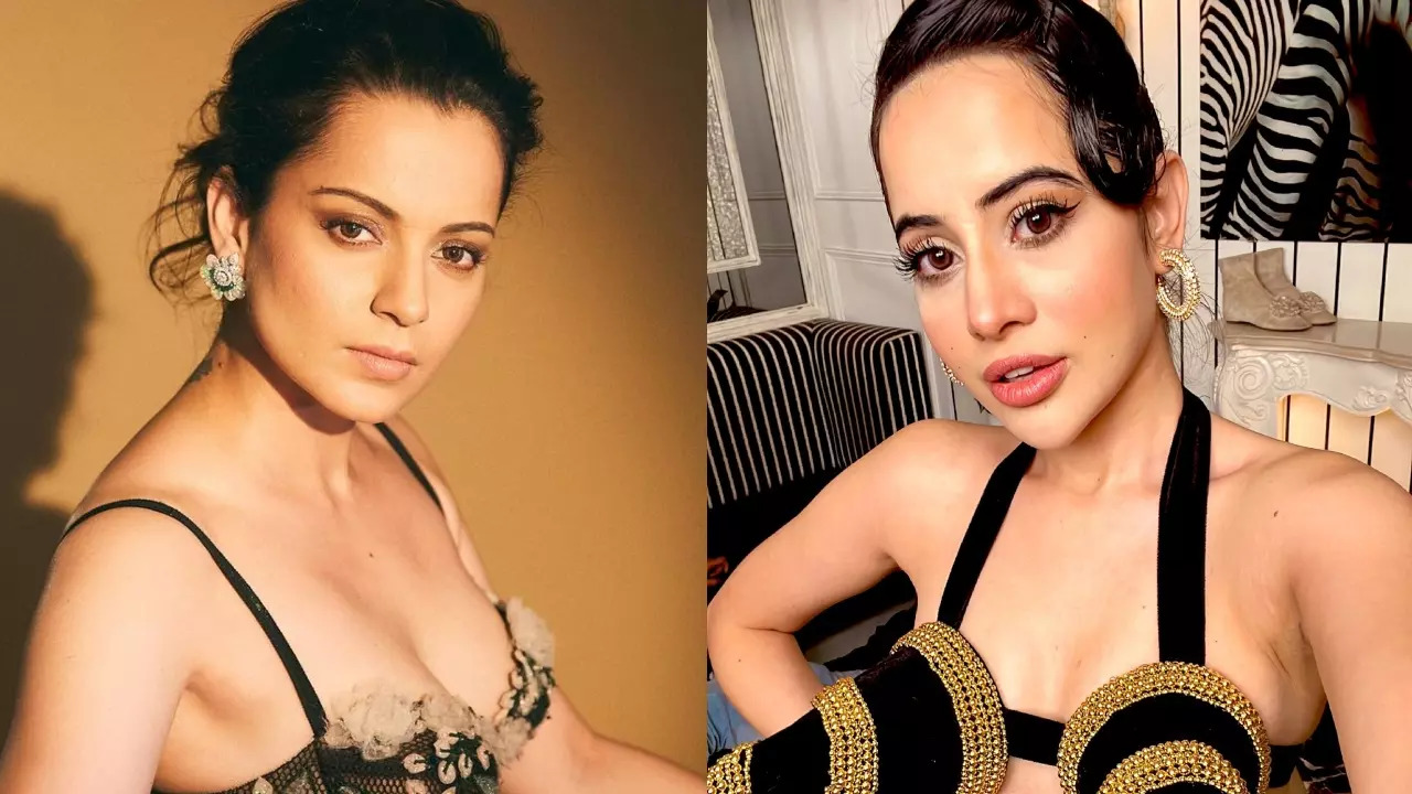 Kangana Ranaut sends 'love' to Urfi Javed after latter jokes about bold clothes: You are pure, divine