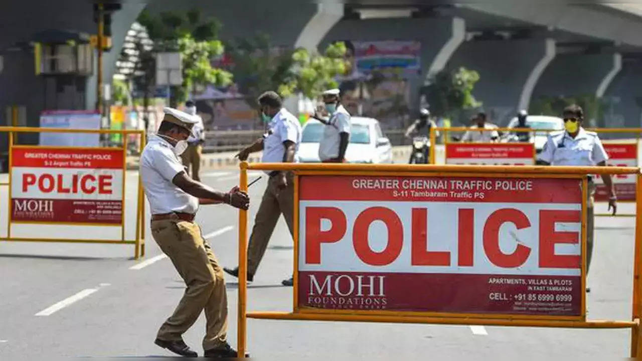 Chennai traffic police.