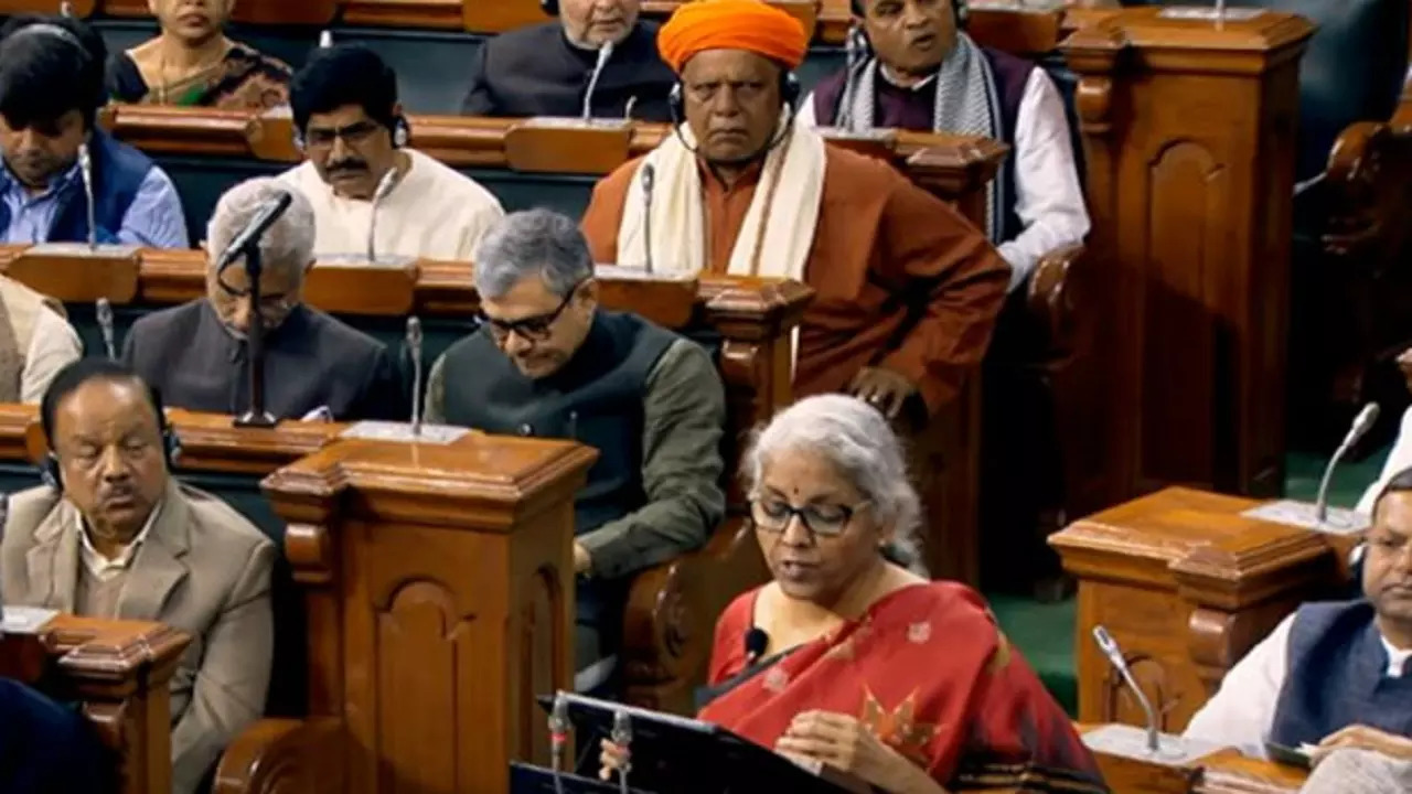 Nirmala Sitharama budget speech