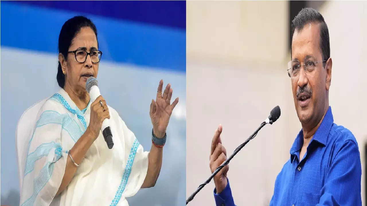 ​Mamata Banerjee and Arvind Kejriwal