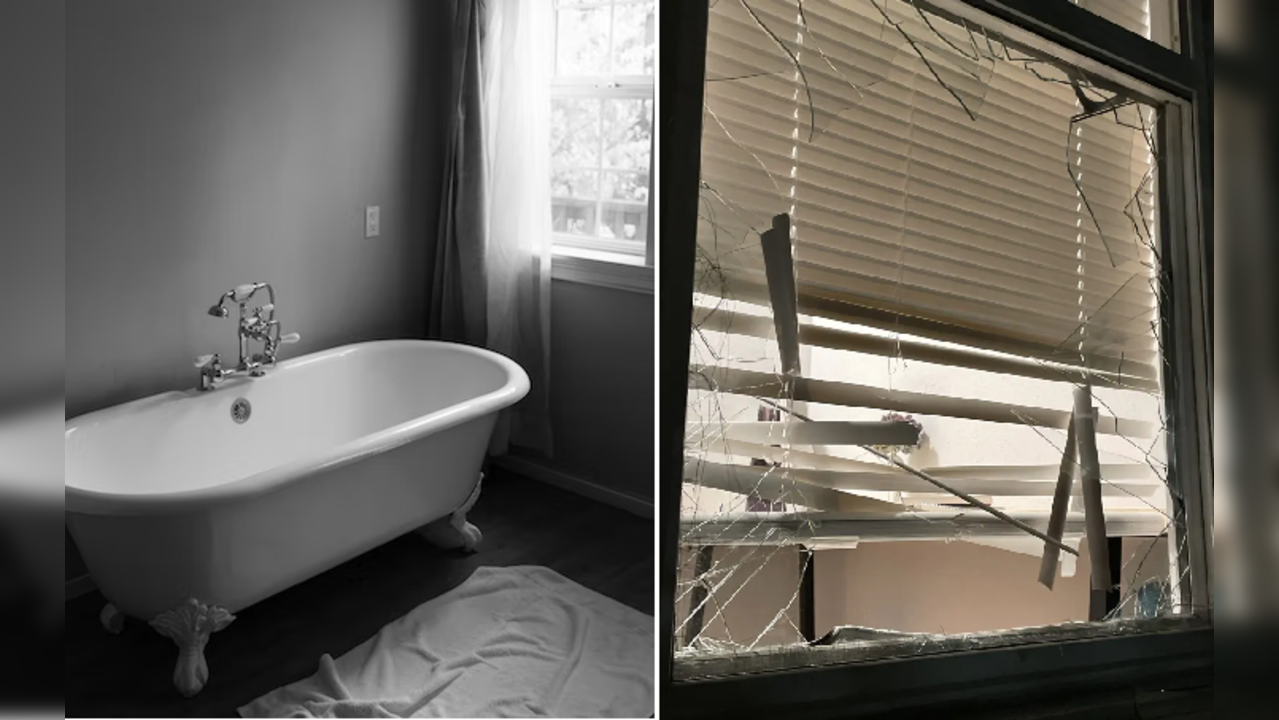 ​Thief breaks into home and takes a bathtub bath