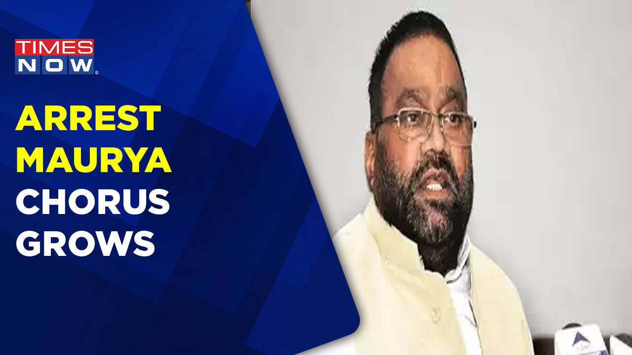 Ramcharitmanas Controversy Hindu Group Demands Sp Leader Mauryas Arrest Latest News Times Now 5401