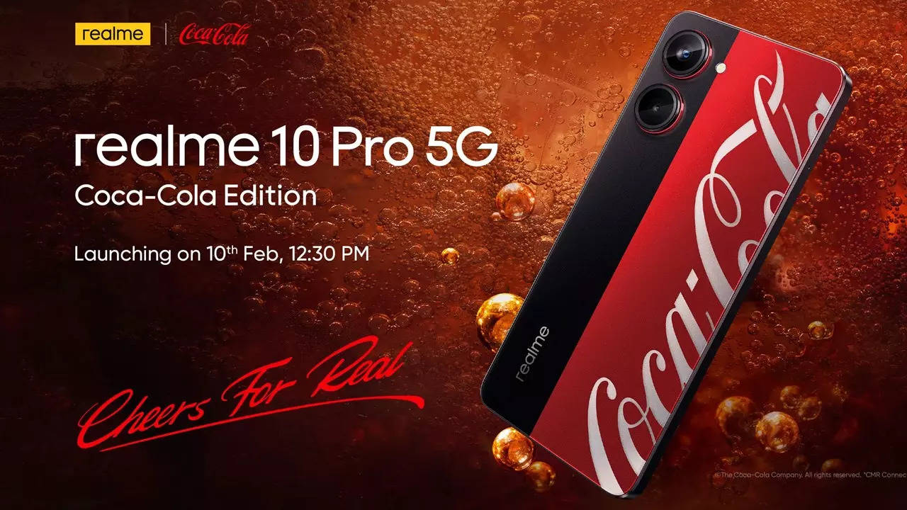 Realme 10 Pro 5G Coca Cola Edition India launch date confirmed