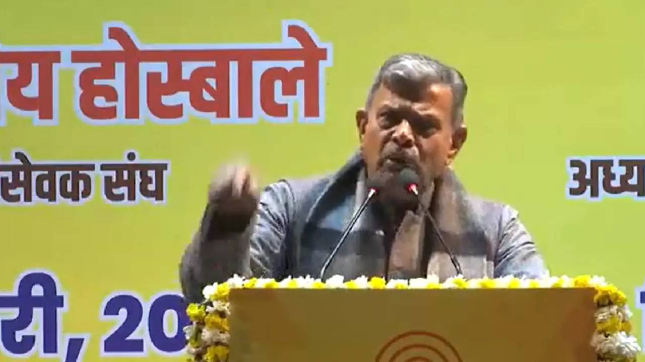 RSS general secretary Dattatreya Hosabale