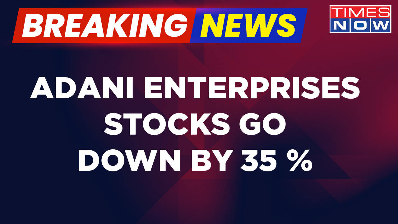 Breaking News | Adani Enterprises Stocks Declines 35., Challenges ...