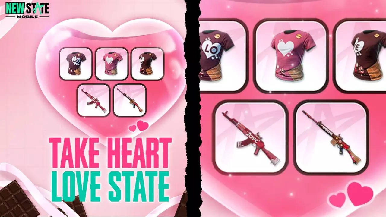 NEW STATE MOBILE’s Valentine’s Day event: Get your hands on exciting free goodies