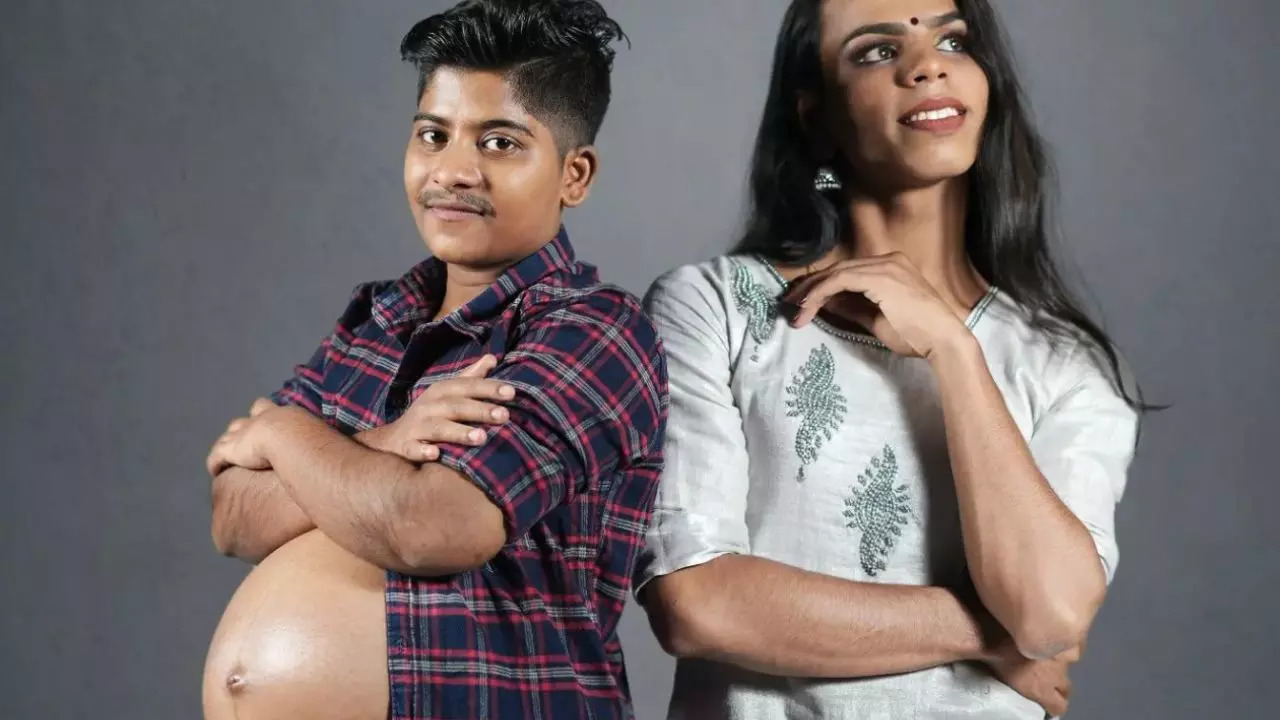 Zahad, now-pregnant, is undergoing hormone replacement therapy to become a trans man while Ziya (born male) is transitioning into a trans woman | Courtesy:  @paval19/Instagram