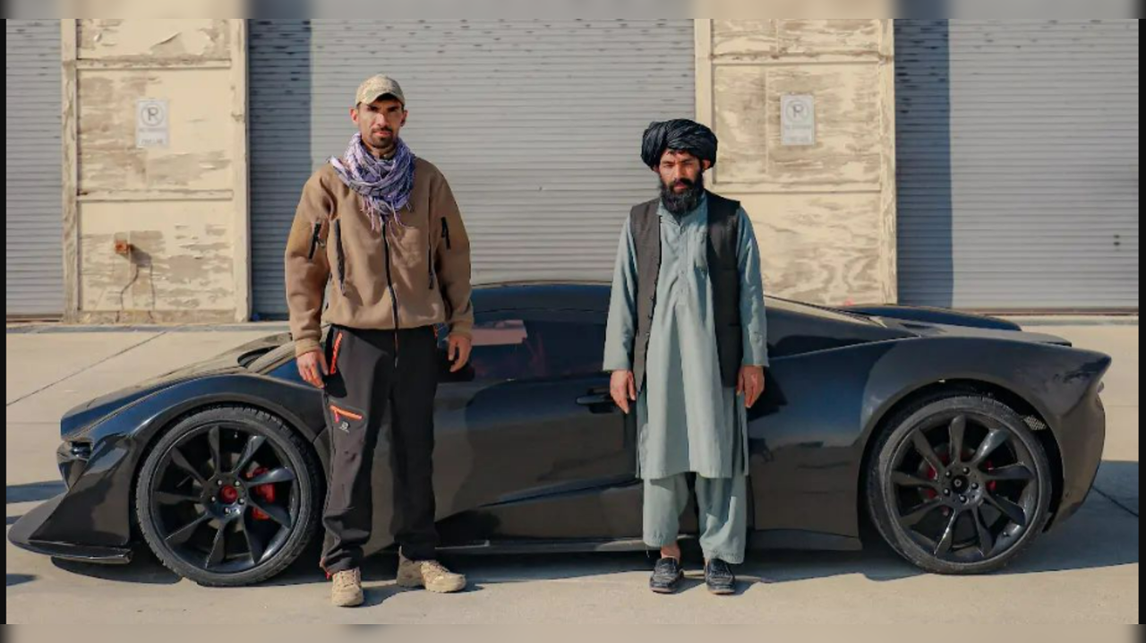 Taliban's first indigenously built supercar, Mada 9 is powered by the same engine that powers a Toyota Corolla.