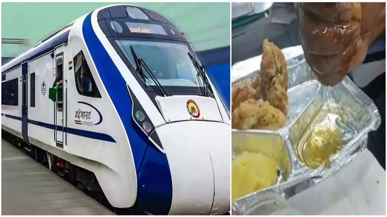 Vande Bharat passenger complains 'bad quality food'